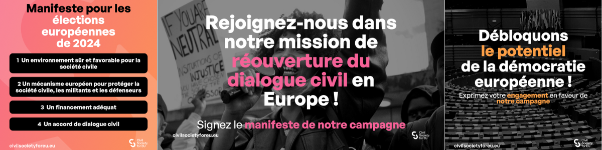 Civil Society for EU campaign