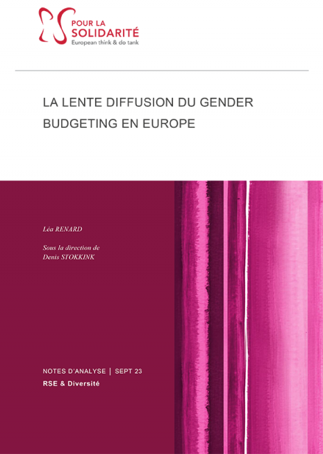 La lente diffusion du gender budgeting en Europe