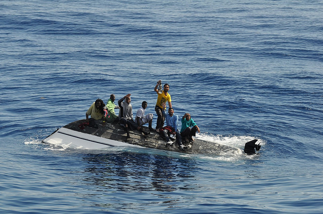 Migrant boat- coastguardsnews